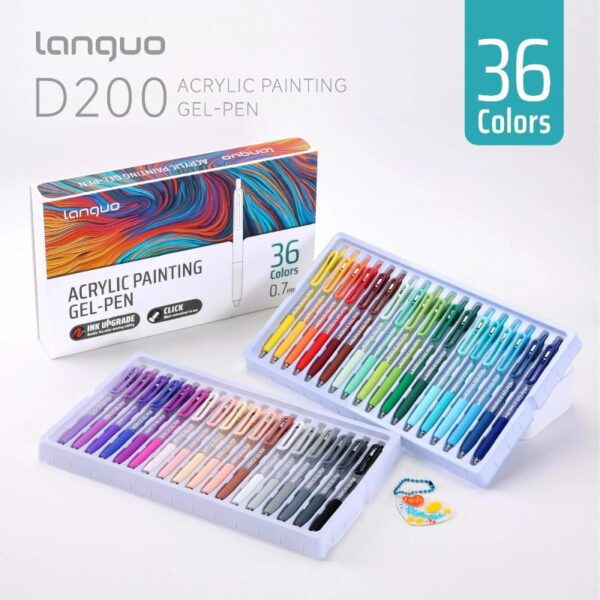 Languo-Retractable-Acrylic-Gel-Pens-36-Colors-Set-D200-16