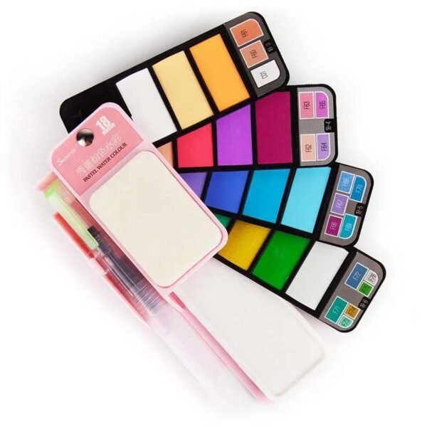 Superior Watercolour Pocket Travel Set of 18