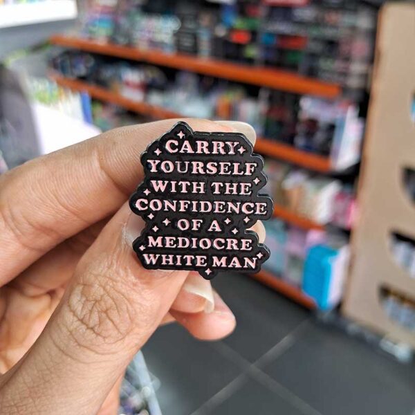 Enamel Brooch Pins Confidence (DSG-31)