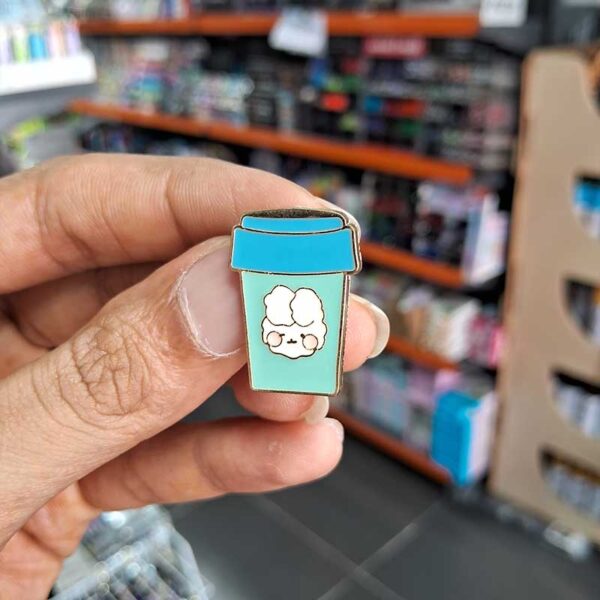 Enamel Brooch Pins Coffee Cup (DSG-06)