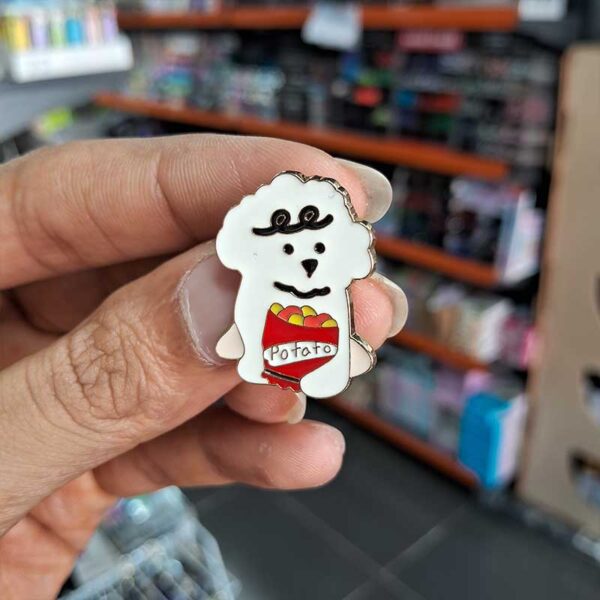 Enamel Brooch Pins Potato Dog (DSG-10)