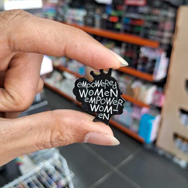 Enamel Brooch Pins Empower Women (DSG-52)