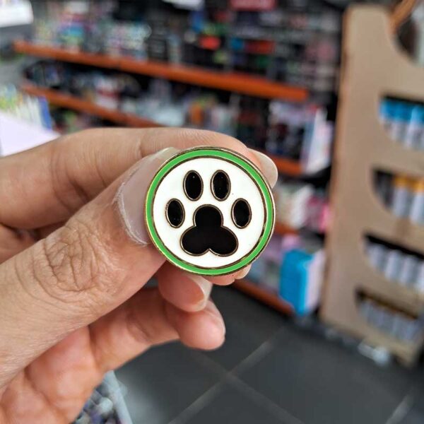 Enamel Brooch Pins Paw (DSG-05)