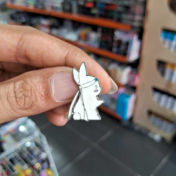 Enamel Brooch Pins Rabbit (DSG-02)