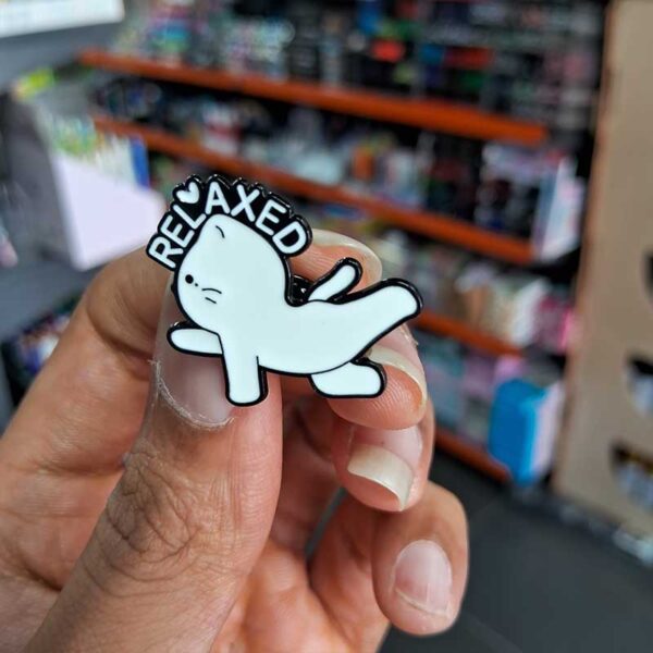 Enamel Brooch Pins Relaxed (DSG-37)