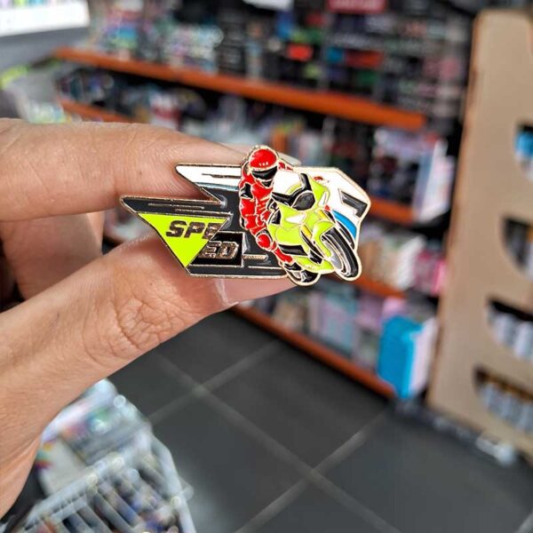 Enamel Brooch Pins Speed Bike (DSG-33)