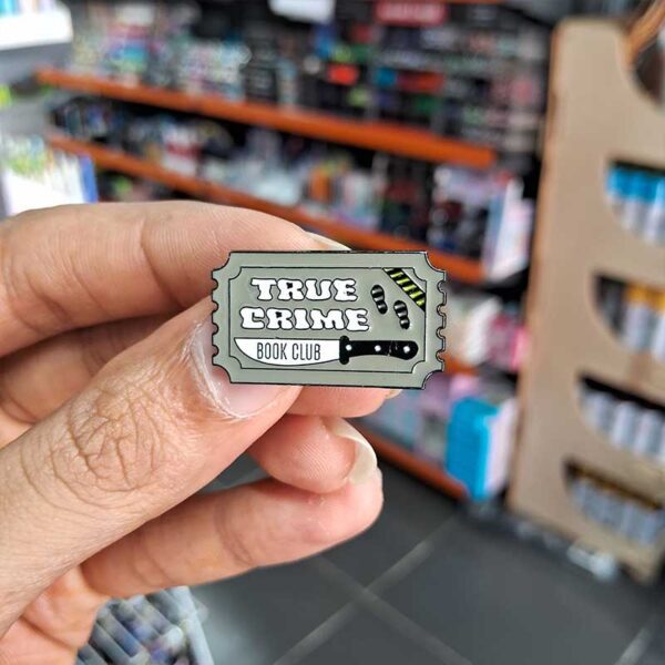Enamel Brooch Pins True Crime (DSG-08)