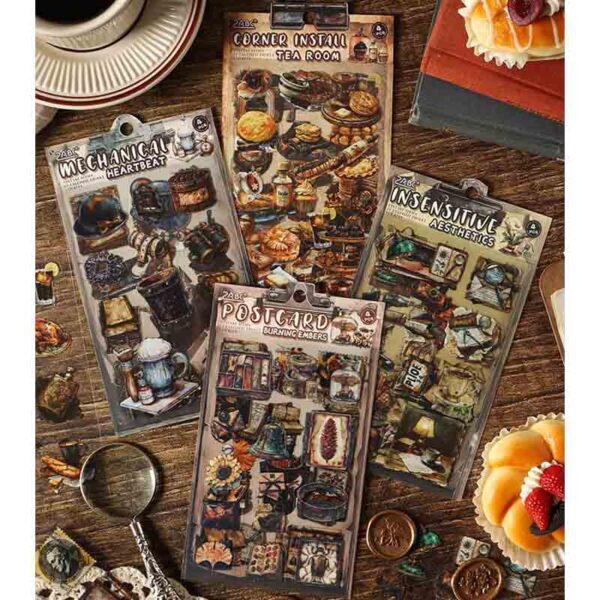 ZABC Vintage Old Items Sticker GZJW-4