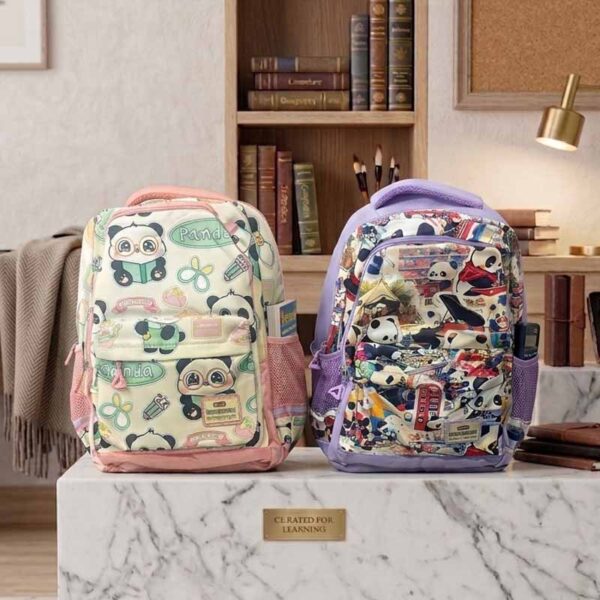 Kawaii-Q Panda Series School Bag Large KB-0608
