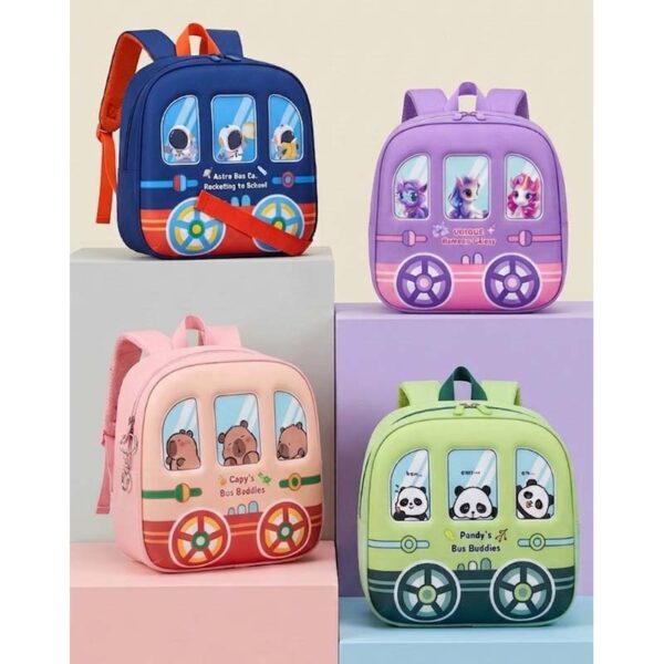 Kawaii-Q School Bus Style Kids Bag CB-728