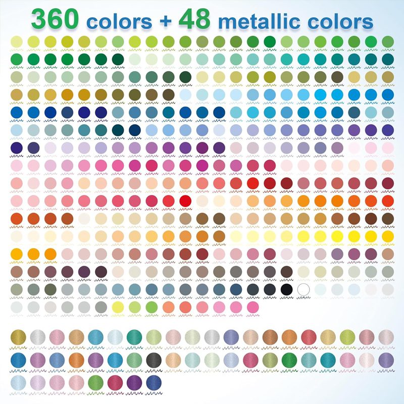 GuangNa 408 Acrylic Paint Markers Carry Case Set