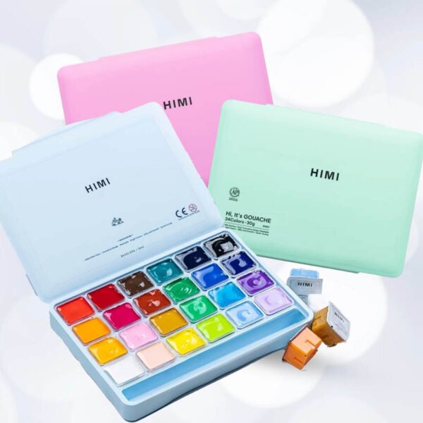Himi Miya Gouache Jelly Paint Set of 24x30g