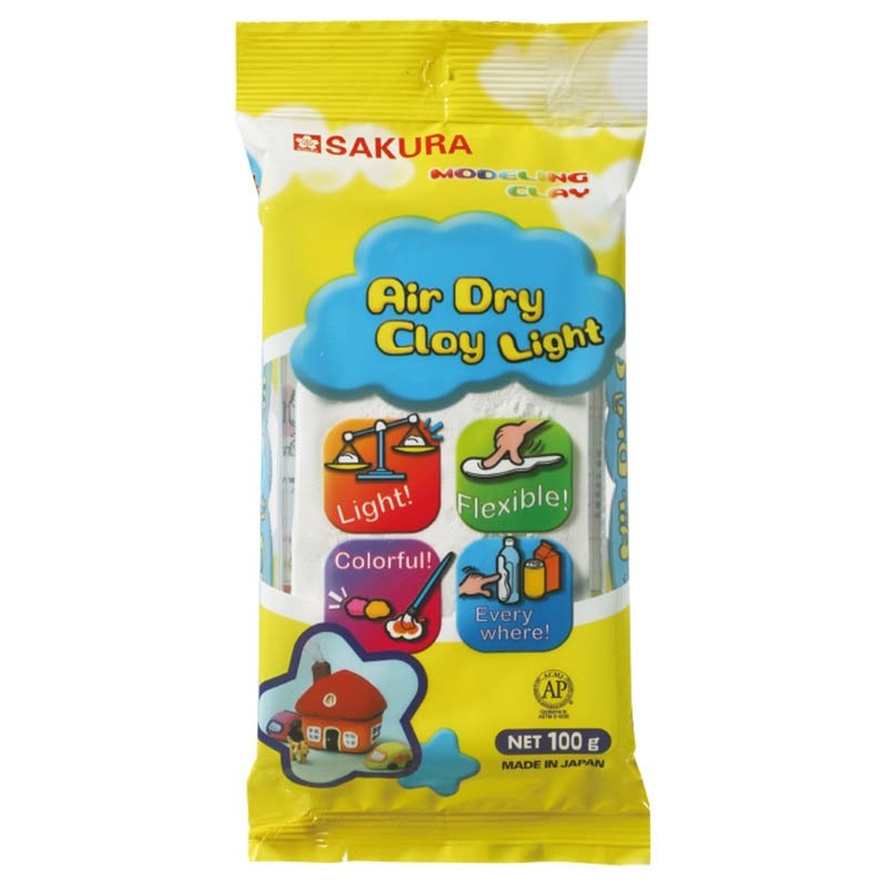 Sakura Paper Clay White 100gms