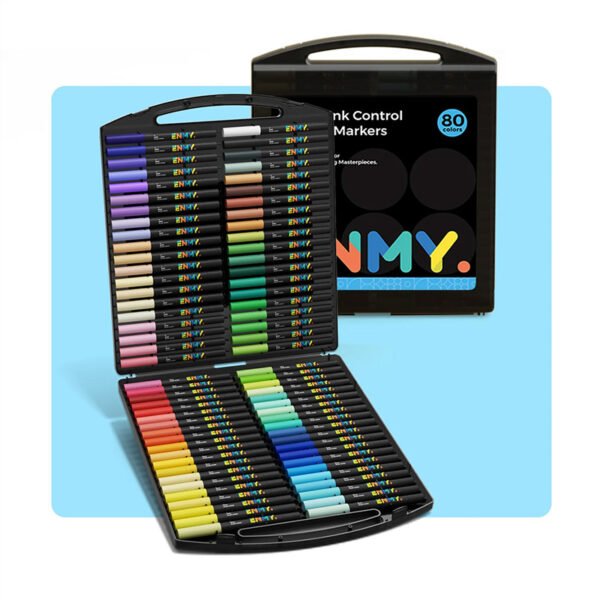 Enmy Acrylic Paint Marker 80 Colour Set
