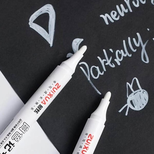 Zuixua Multisurface Marker White Thick