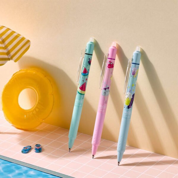 Pilot FriXion Clicker Pool Party Limited Edition Erasable Gel Pen
