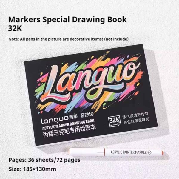 Languo Acrylic Marker Book DB-906