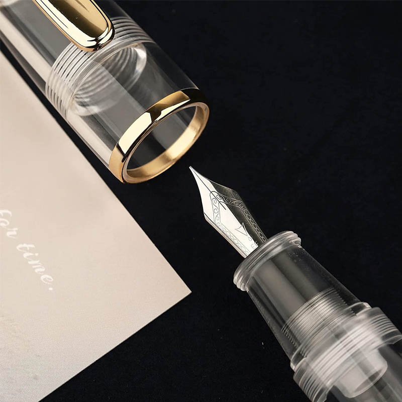 Majohn Mini Eyedropper Fountain Pen Transparent Q1