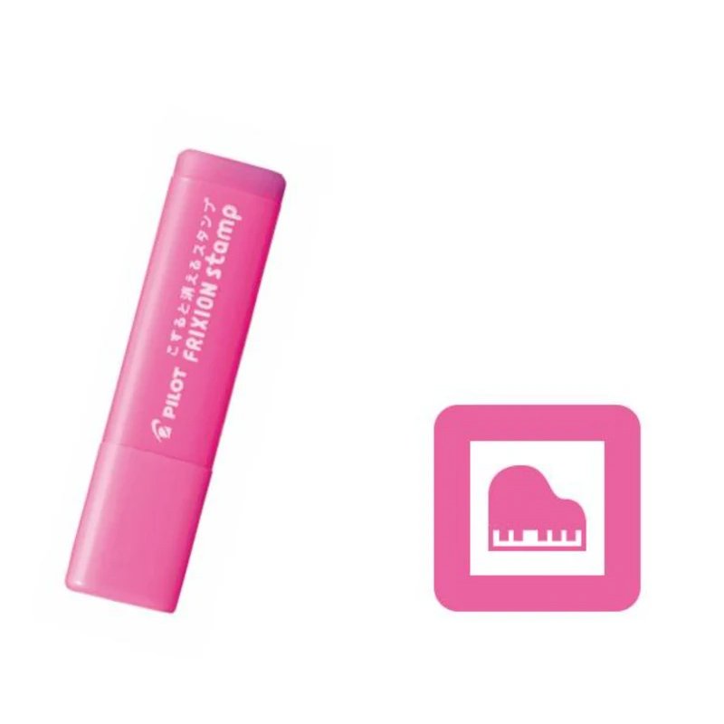 Pilot Frixion Erasable Stamp Piano - Pink