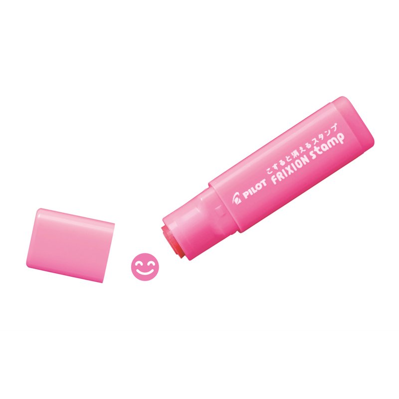 Pilot Frixion Erasable Stamp Smiley - Pink