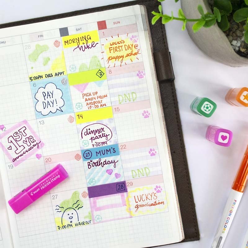 Pilot Frixion Erasable Stamp