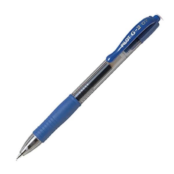 Pilot G-2 Retractable Gel Pen Blue 0.7mm