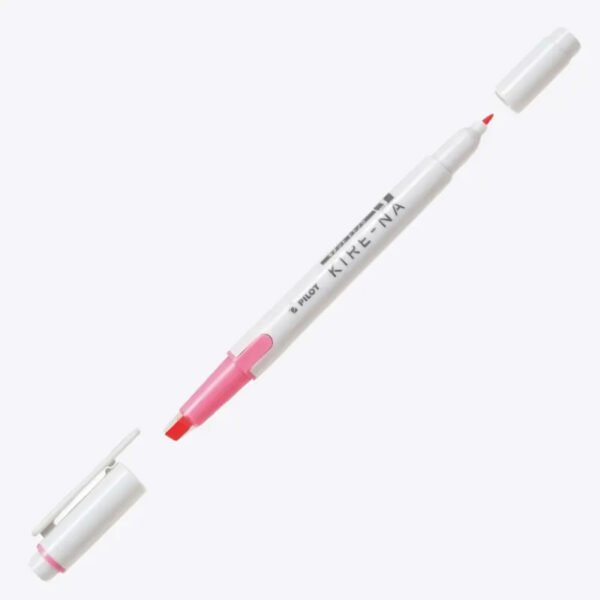 Pilot Kire-Na Dual Tip Highlighter Pink