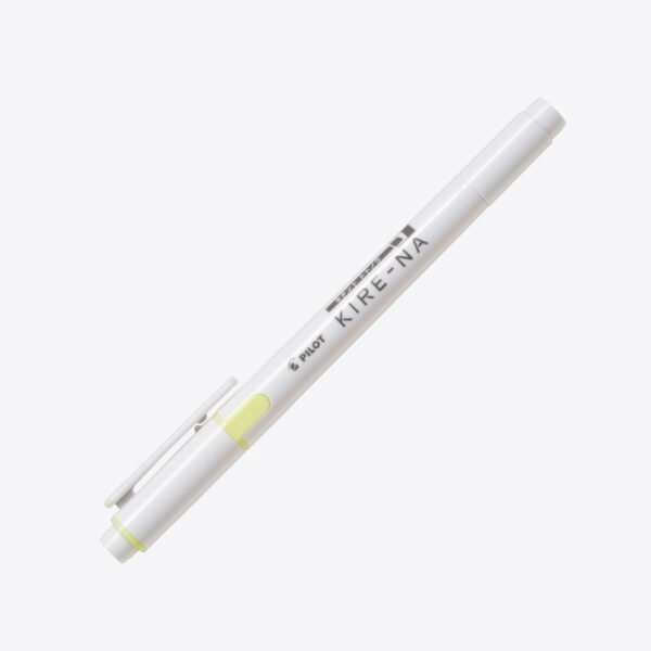 Pilot Kire-Na Dual Tip Highlighter Yellow