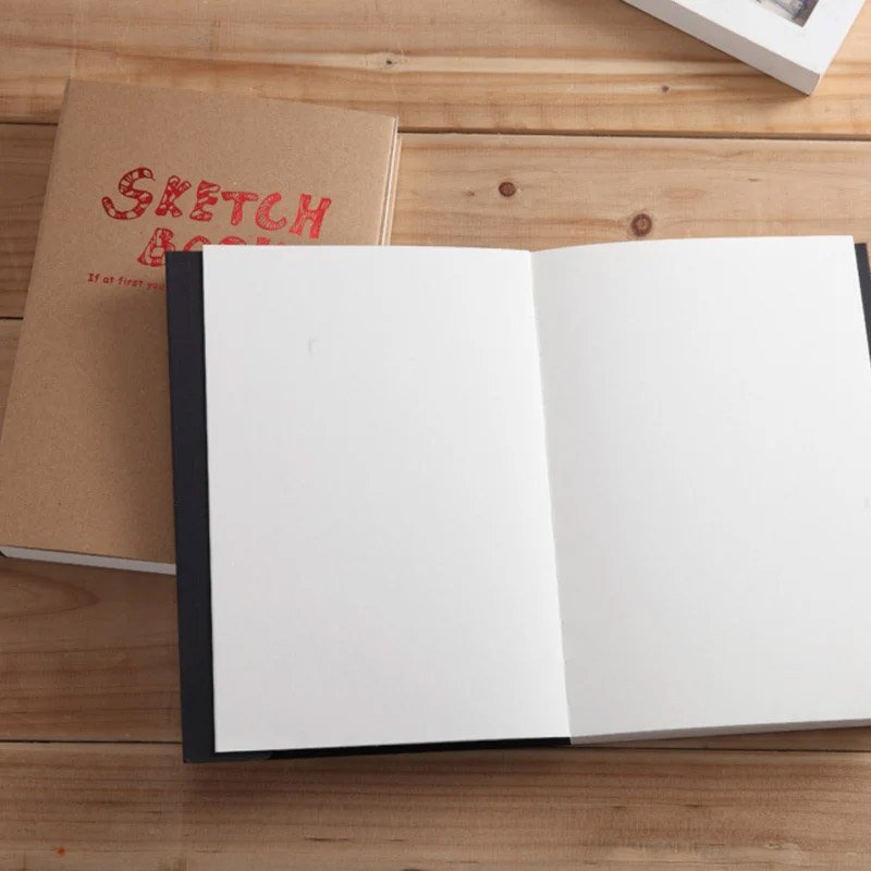 Potentate Plain Layflat Sketch Book A4 100gsm