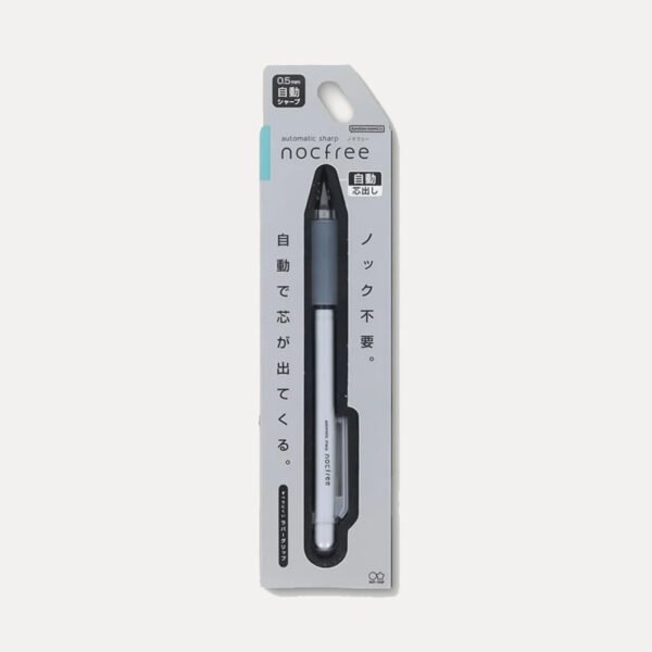 Sun Star Nocfree Auto Mechanical Pencil 0.5mm Ice White
