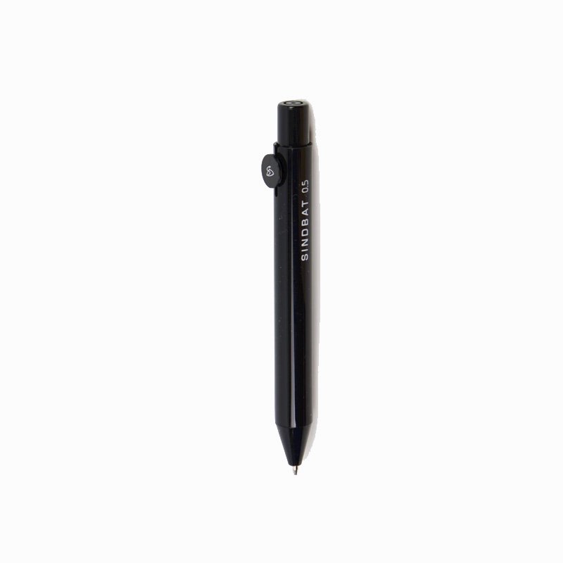 Sun Star Sindbat Mechanical Pencil With 40 Leads 0.5mm Bitter Black